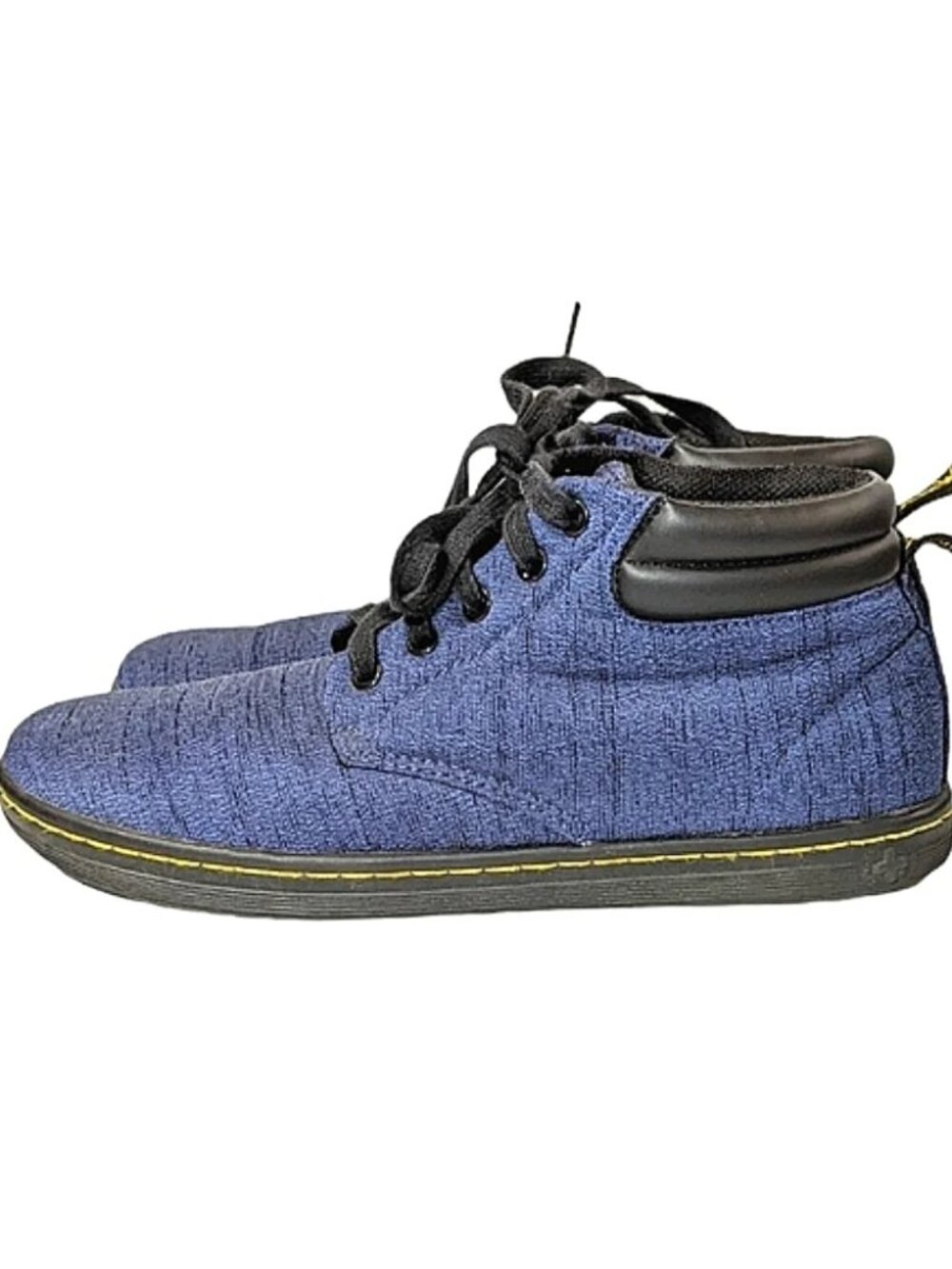 Dr. Martens Belmont Blue Canvas Air Wick Boots